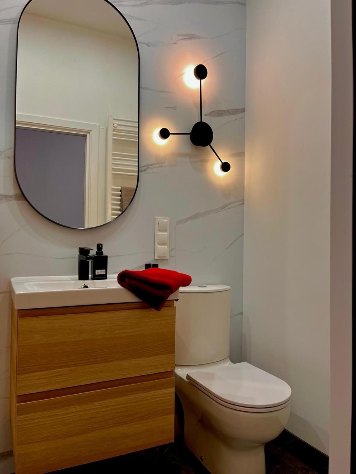 Amazing 1 Room Condo Warszawa Center, Sauna Luaran gambar